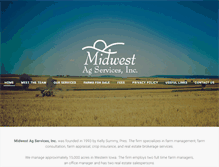 Tablet Screenshot of midwestagservices.com